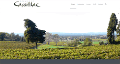 Desktop Screenshot of domaine-cassillac.com